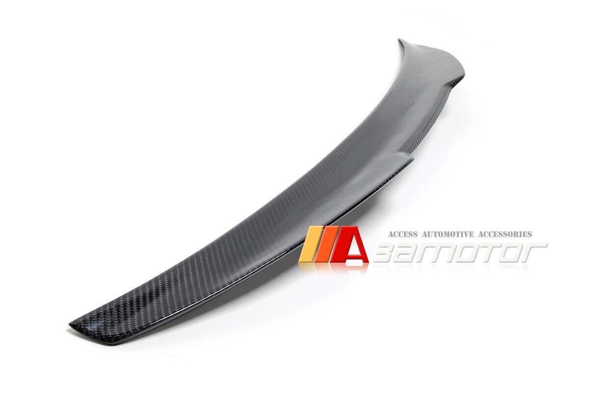 Carbon Fiber PS Style Rear Trunk Spoiler Wing fits 2017-2024 AUDI A4 S4 B9 Sedan