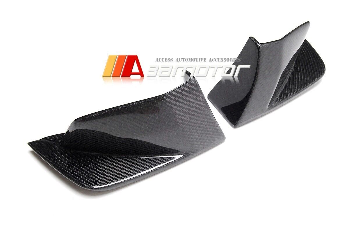 Carbon Fiber Rear Bumper Caps Set fits 2022-2024 Toyota GR86 ZN8 / Subaru BRZ ZD8