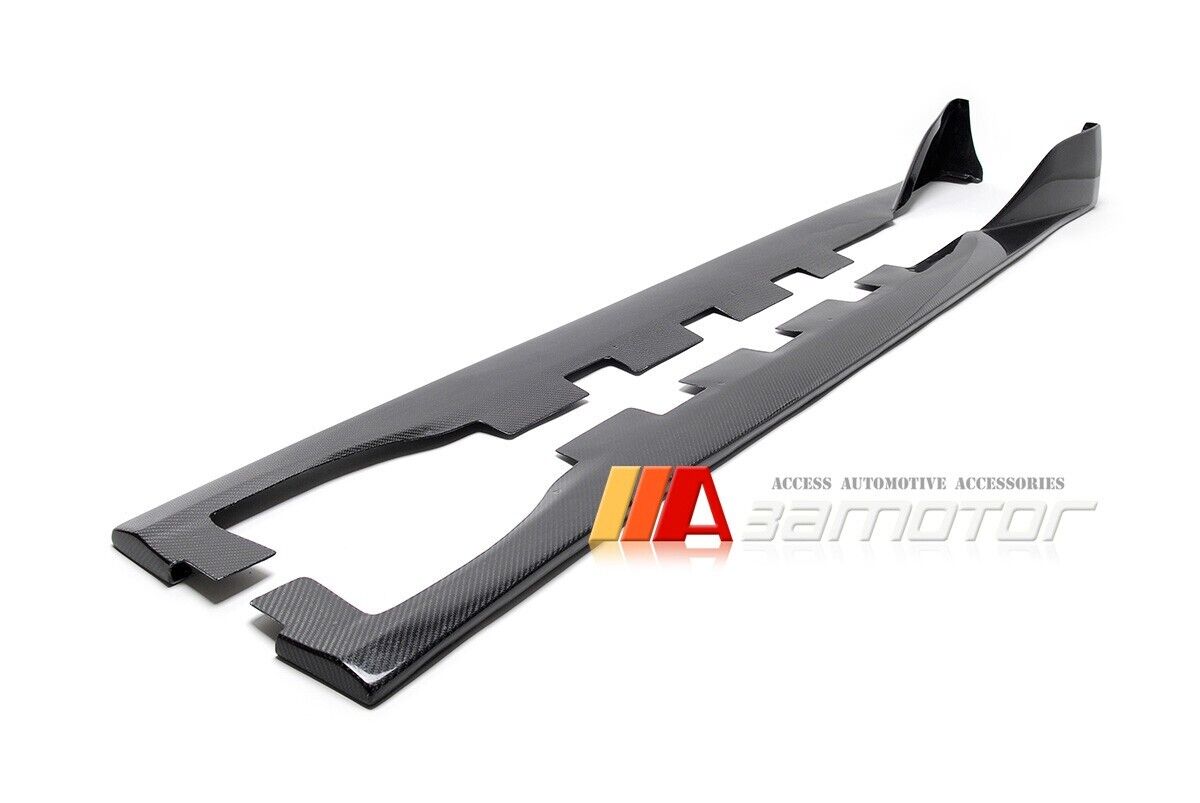 Carbon Fiber Side Skirt Extensions Set fits 2022-2025 Toyota GR86 ZN8 / Subaru BRZ ZD8