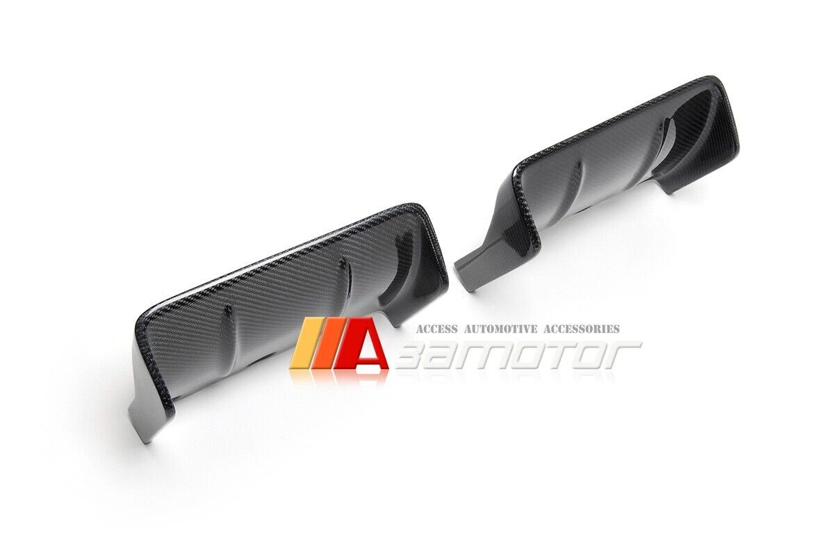 Carbon Fiber Rear Bumper Center Diffuser Set fit for 2022-2024 Toyota GR86 / Subaru BRZ