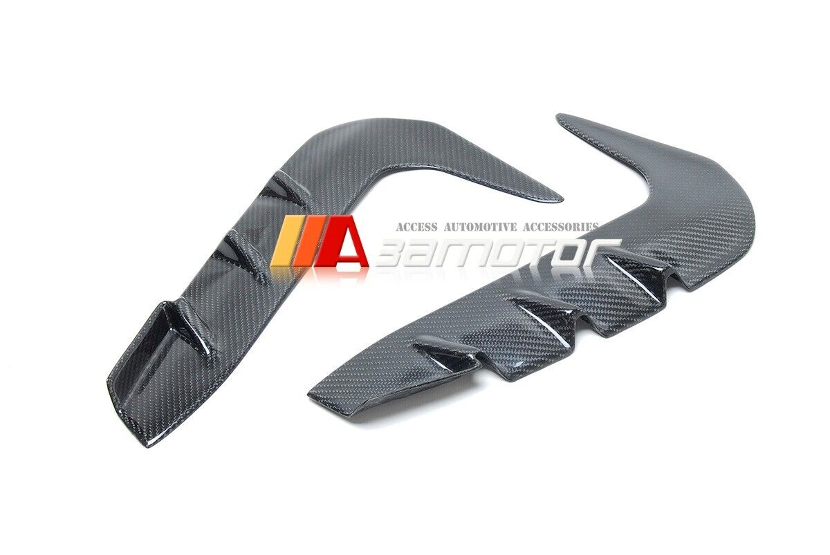 Carbon Fiber Fender Vent Garnish Trim Set fits 2022-2024 Toyota GR86 / Subaru BRZ