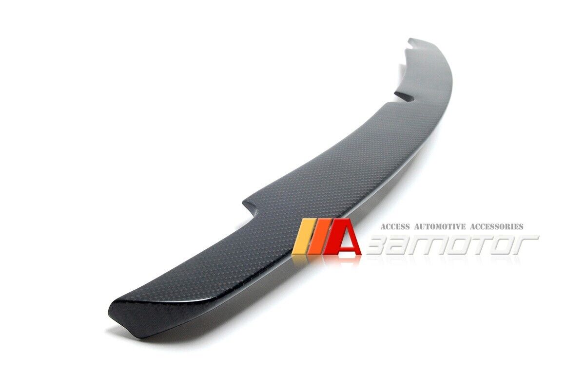 Matte Carbon Fiber Trunk Spoiler Wing Rear Lip fits 2008-2021 Nissan GT-R R35