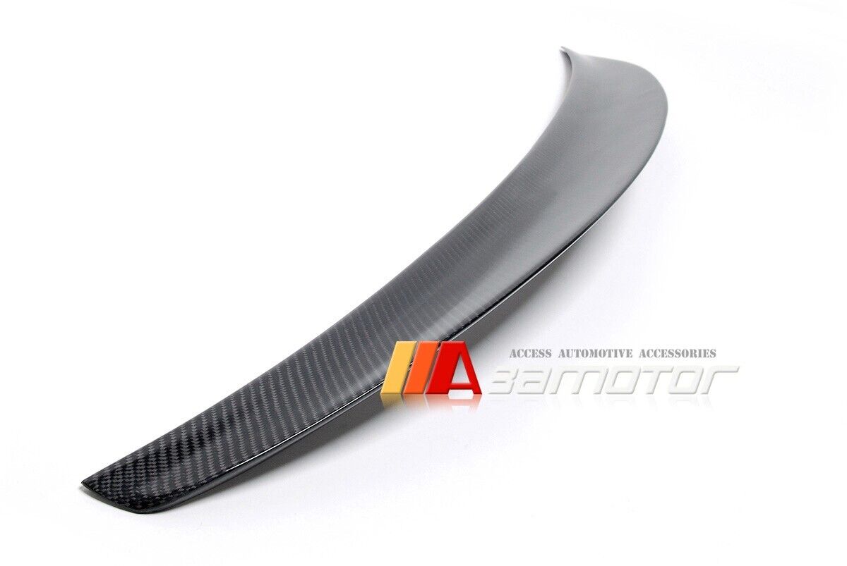 Carbon Fiber MP Style Rear Trunk Spoiler Wing fits 2017-2024 AUDI A4 S4 B9 Sedan