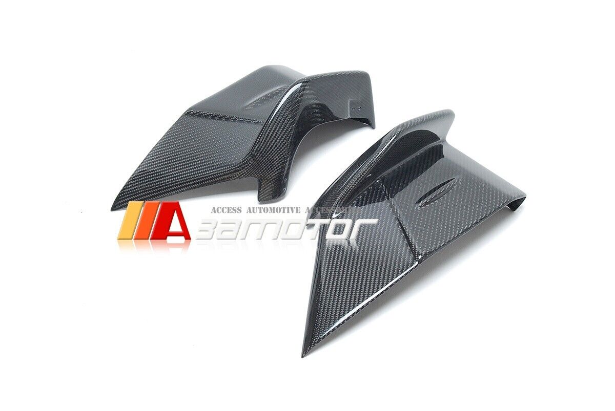 Carbon Fiber Rear Bumper Caps Set T Style fits 2022-2025 Toyota GR86 ZN8 / Subaru BRZ ZD8
