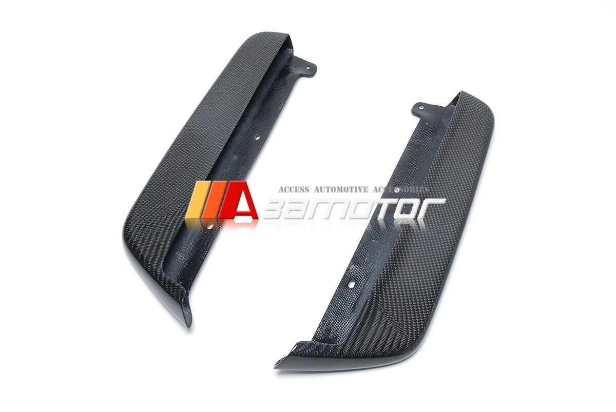 Carbon Fiber Rear Bumper Extensions Set T-Style fits 2022-2024 Subaru Impreza WRX VB