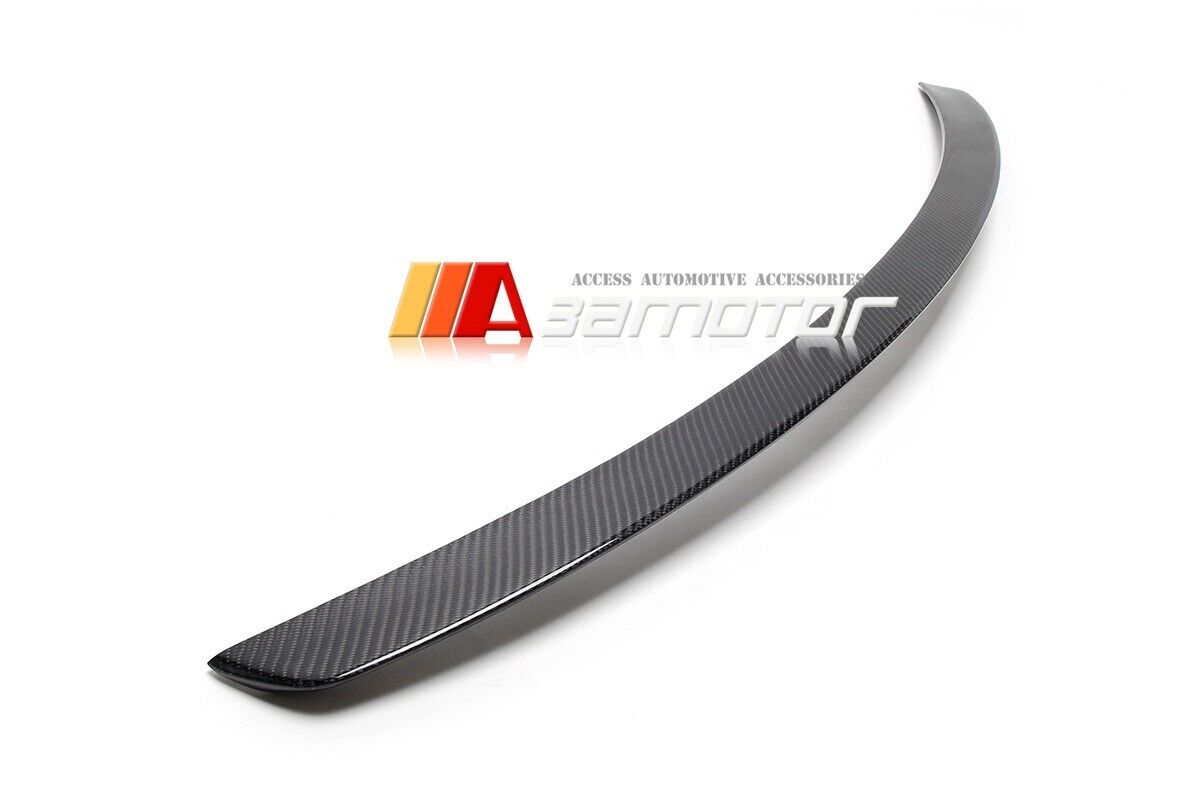 Carbon Fiber Rear Trunk Spoiler Wing M Style fits 2021-2024 Mercedes W223 S-Class Sedan