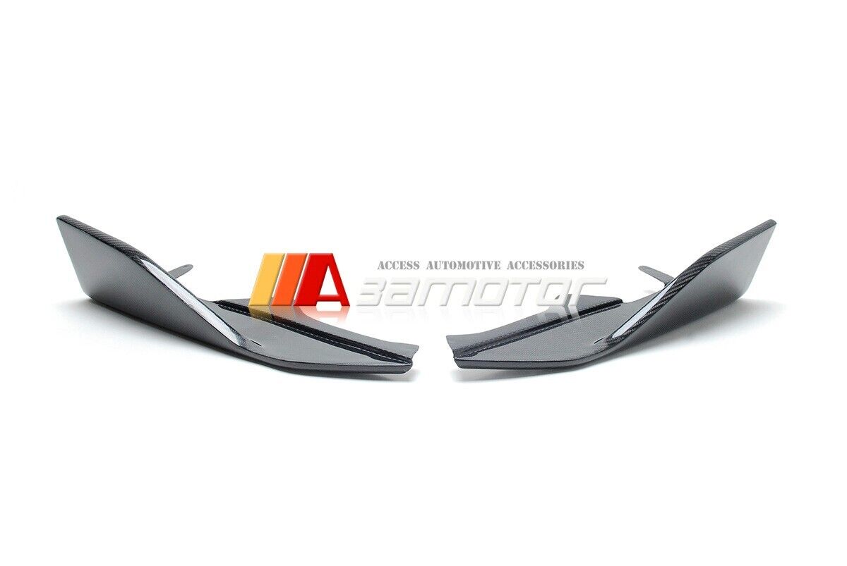 Carbon Fiber Side Skirt Rear Splitters Set MP Style fits 2022-2024 G42 2-Series M Sport