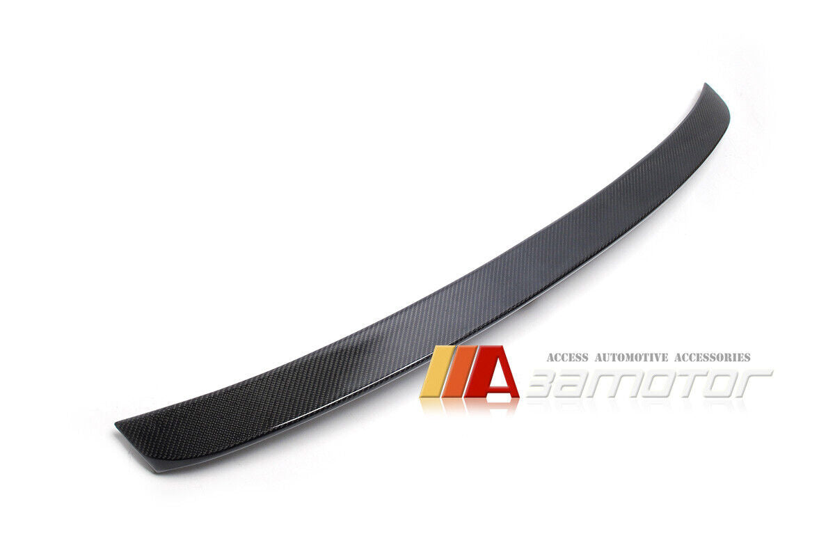 Carbon Fiber Rear Trunk Spoiler Wing fits 2012-2018 Audi A6 C7 Sedan