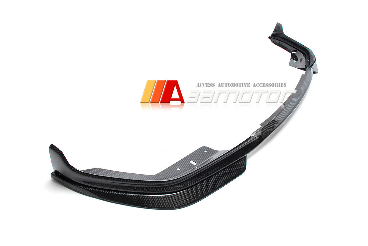 Carbon Fiber Front Bumper Lip Spoiler 3 PCS Set fit for 2019-2021 BMW G20 / G21 3-Series M Sport