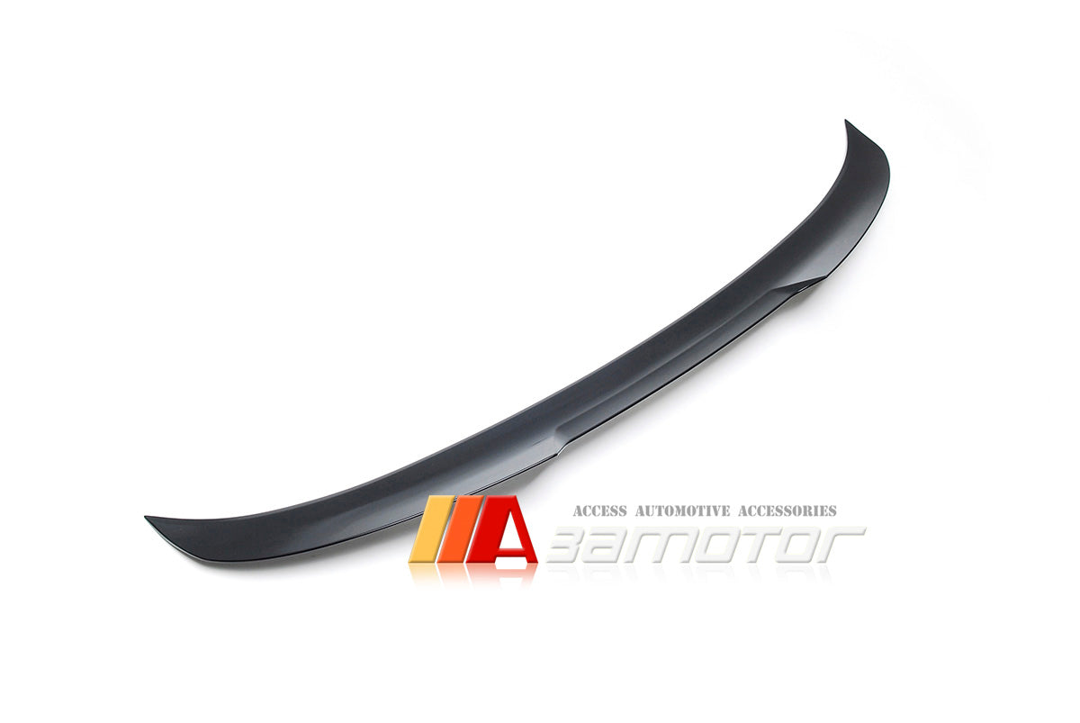 Painted Rear Trunk Spoiler Wing #668 Jet Black fit for 2006-2011 BMW E90 3-Series Sedan