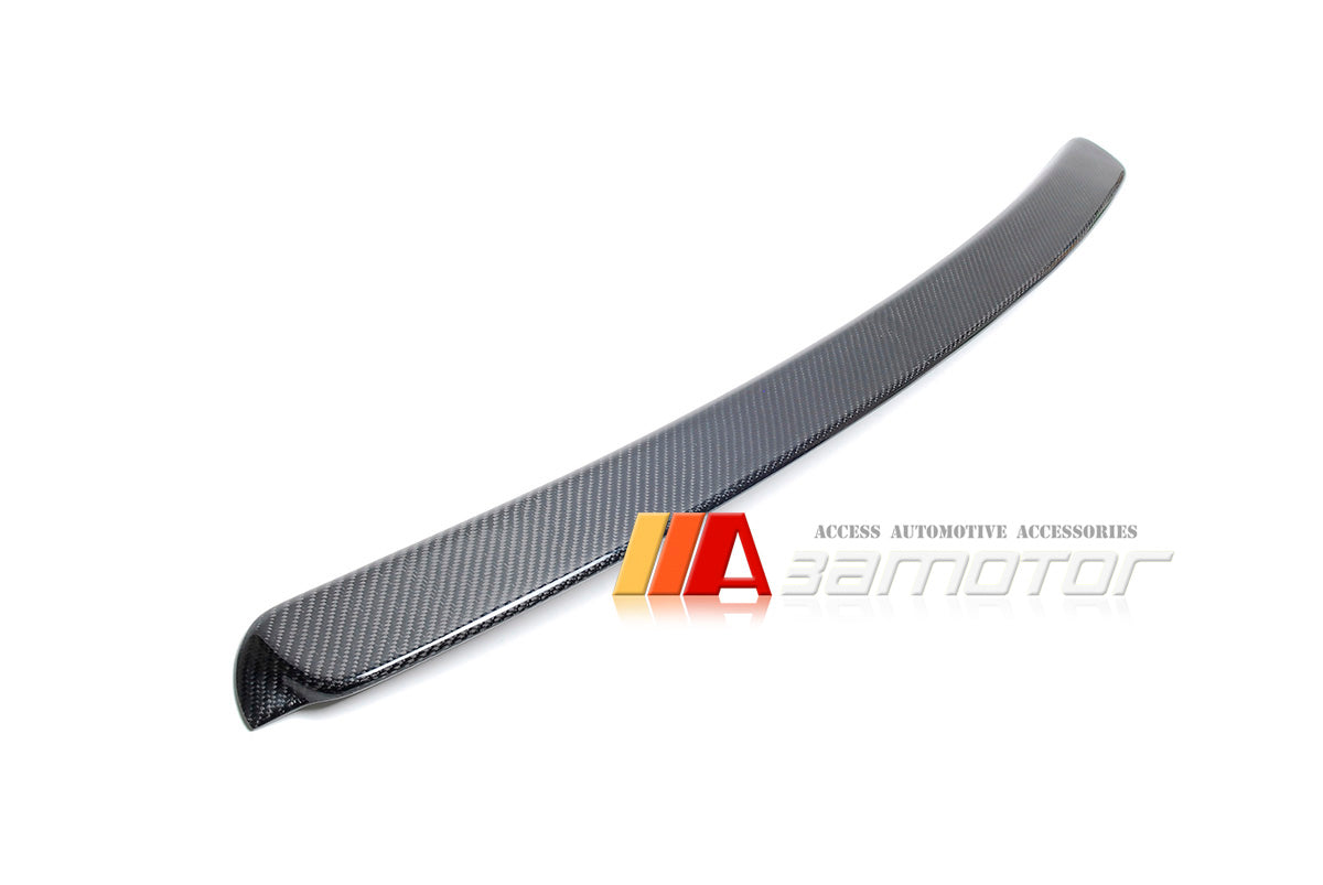 Carbon Fiber Roof Spoiler Wing fits 1999-2005 BMW E46 3-Series Sedan