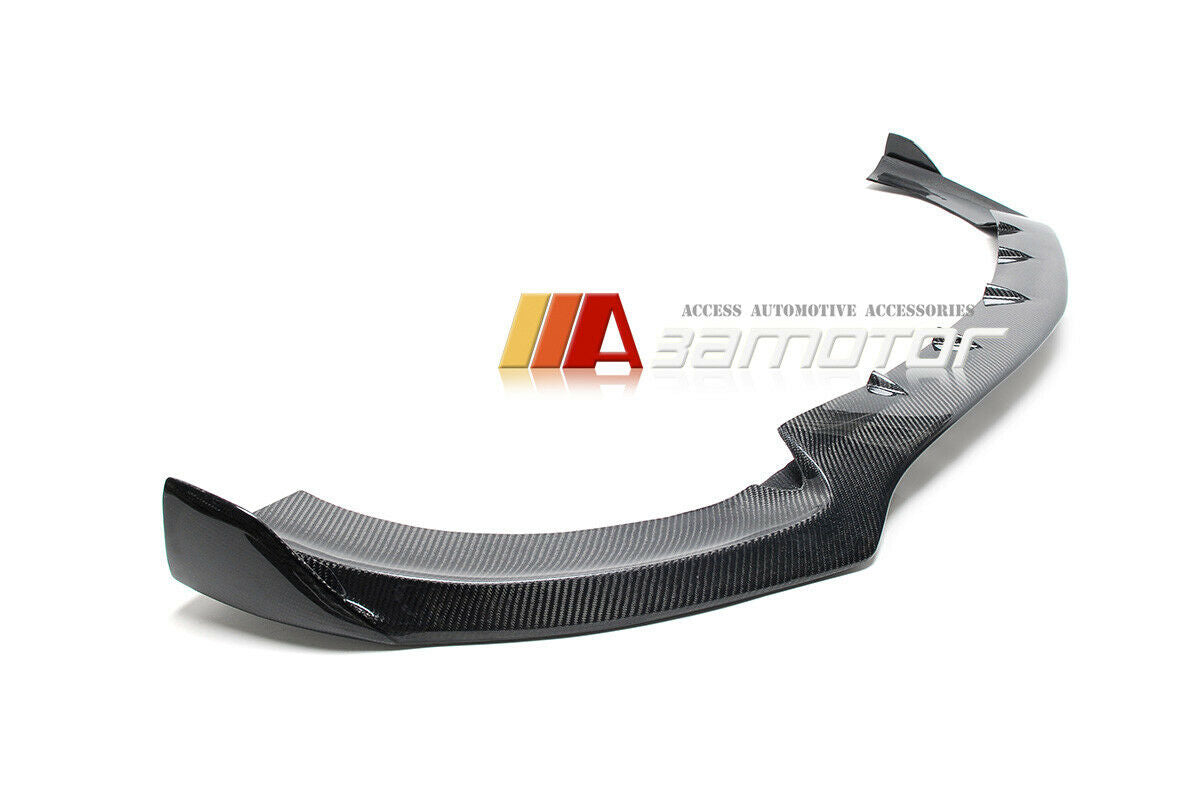 Carbon Fiber Front Bumper Lip Spoiler fit for 2017-2020 Mercedes W213 / S213 E63S AMG
