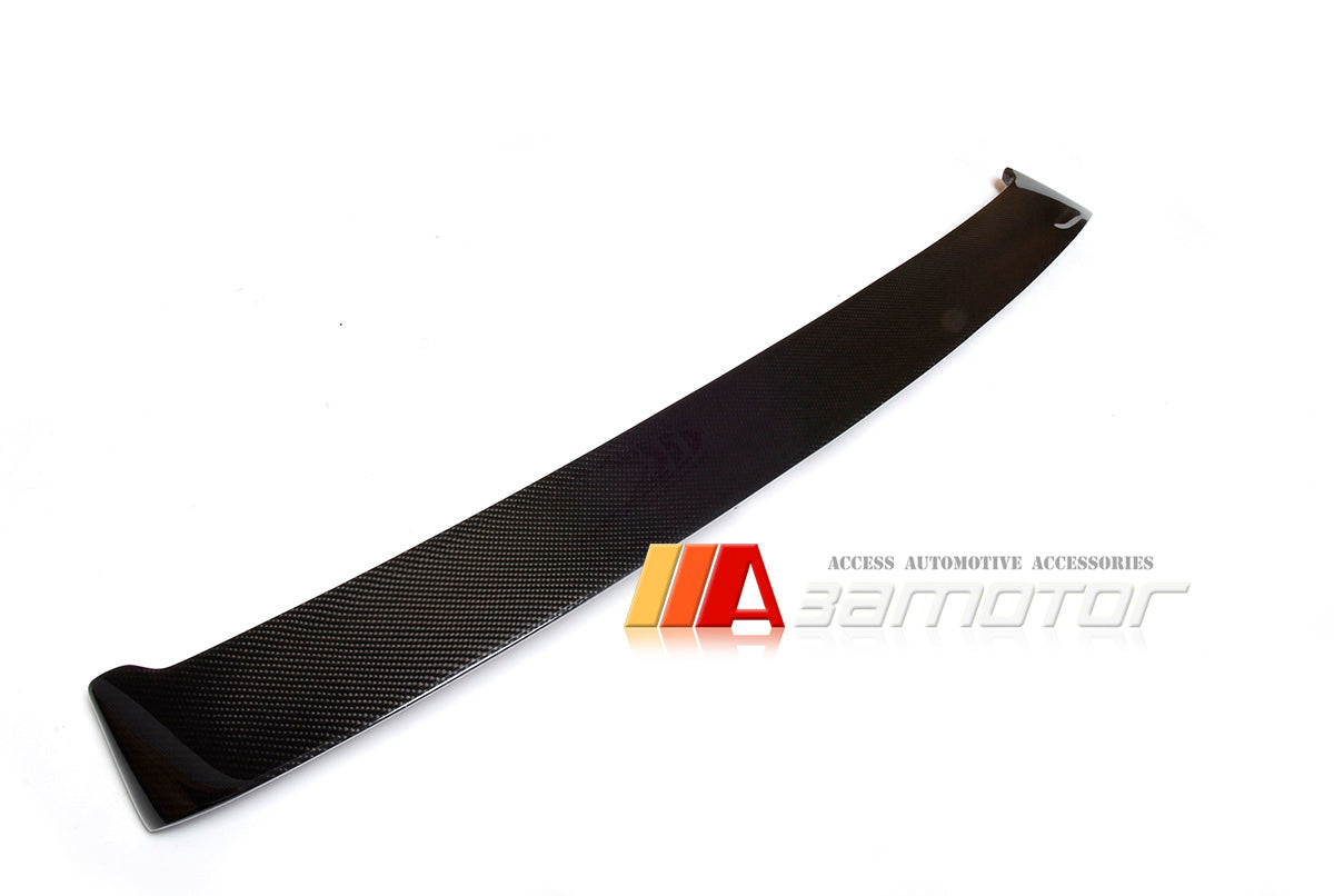 Carbon Fiber H Window Roof Spoiler fit for 2011-2016 BMW F10 5-Series Sedan