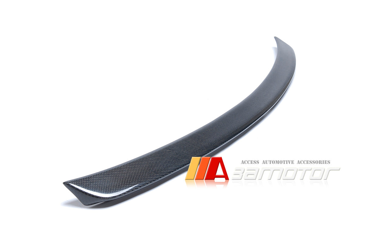Carbon Fiber Rear Trunk Spoiler Wing fit for 2011-2018 Mercedes W218 / C218 CLS Class Sedan