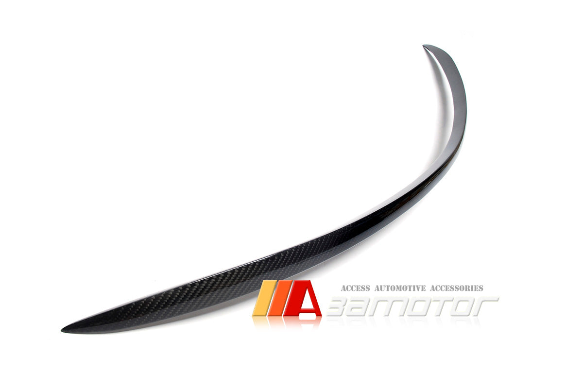 Carbon Fiber Rear Trunk Spoiler Wing fits 2015-2021 Mercedes W205 C-Class Sedan