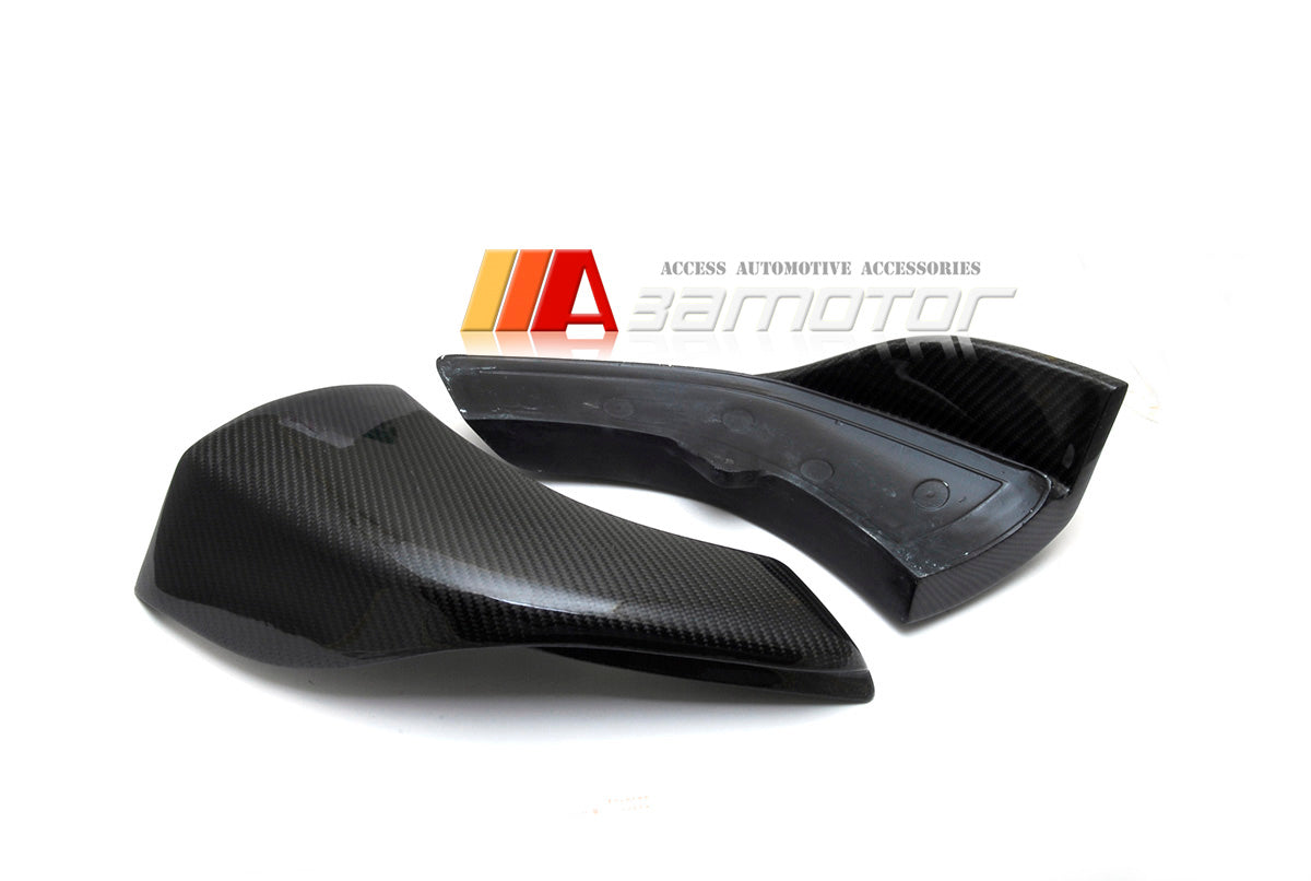 Carbon Fiber Front Bumper Splitters Set fit for 2008-2010 Mercedes R171 SLK-Class