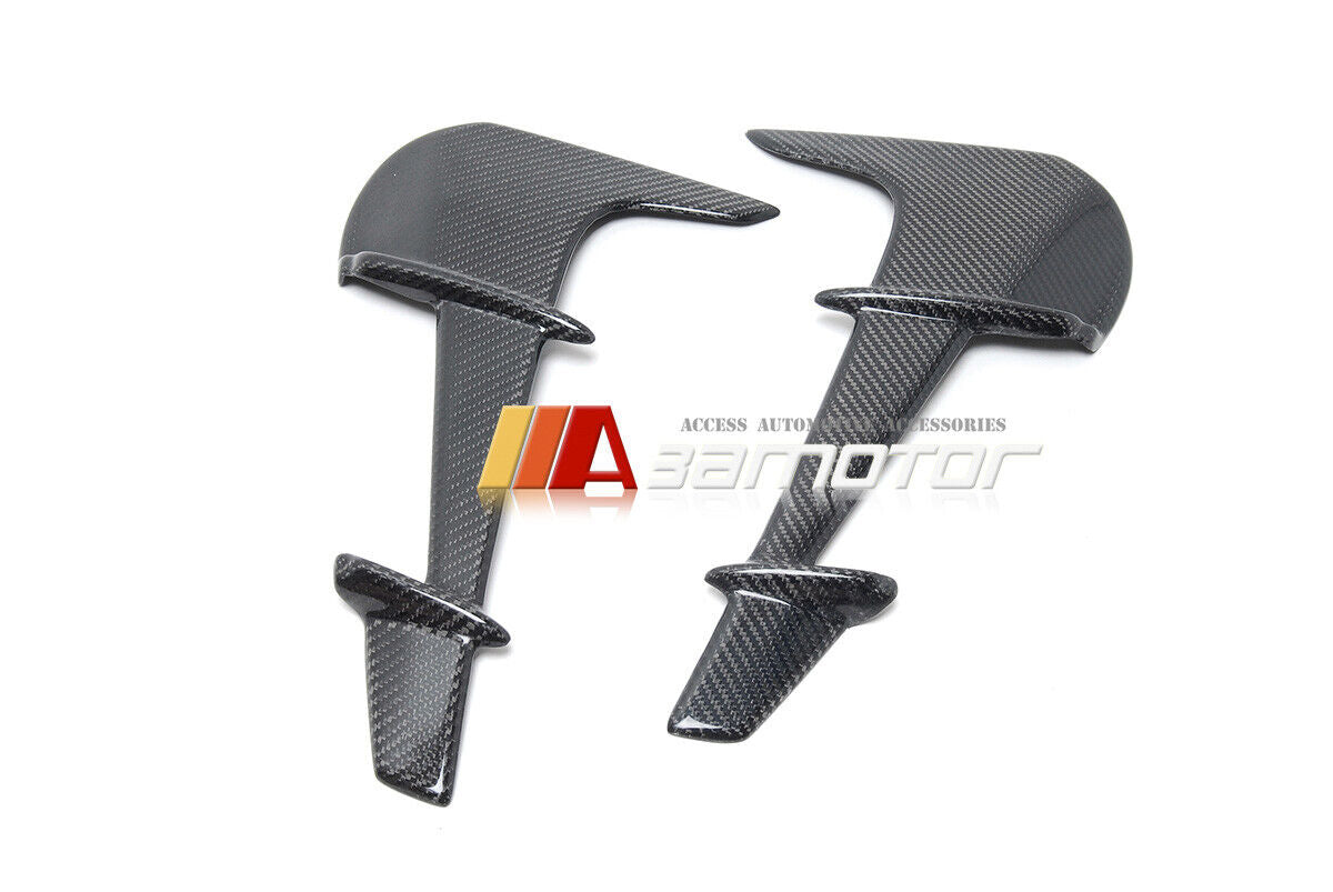 Carbon Fiber Fender Side Duct Vent Cover Fins Set fit for 2022-2025 Toyota GR86 / Subaru BRZ