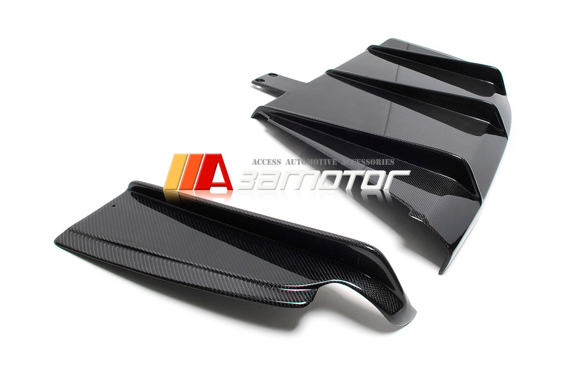 Carbon Fiber V Rear Diffuser Undertray fit for Mitsubishi Lancer Evolution EVO 8 / EVO 9 USDM