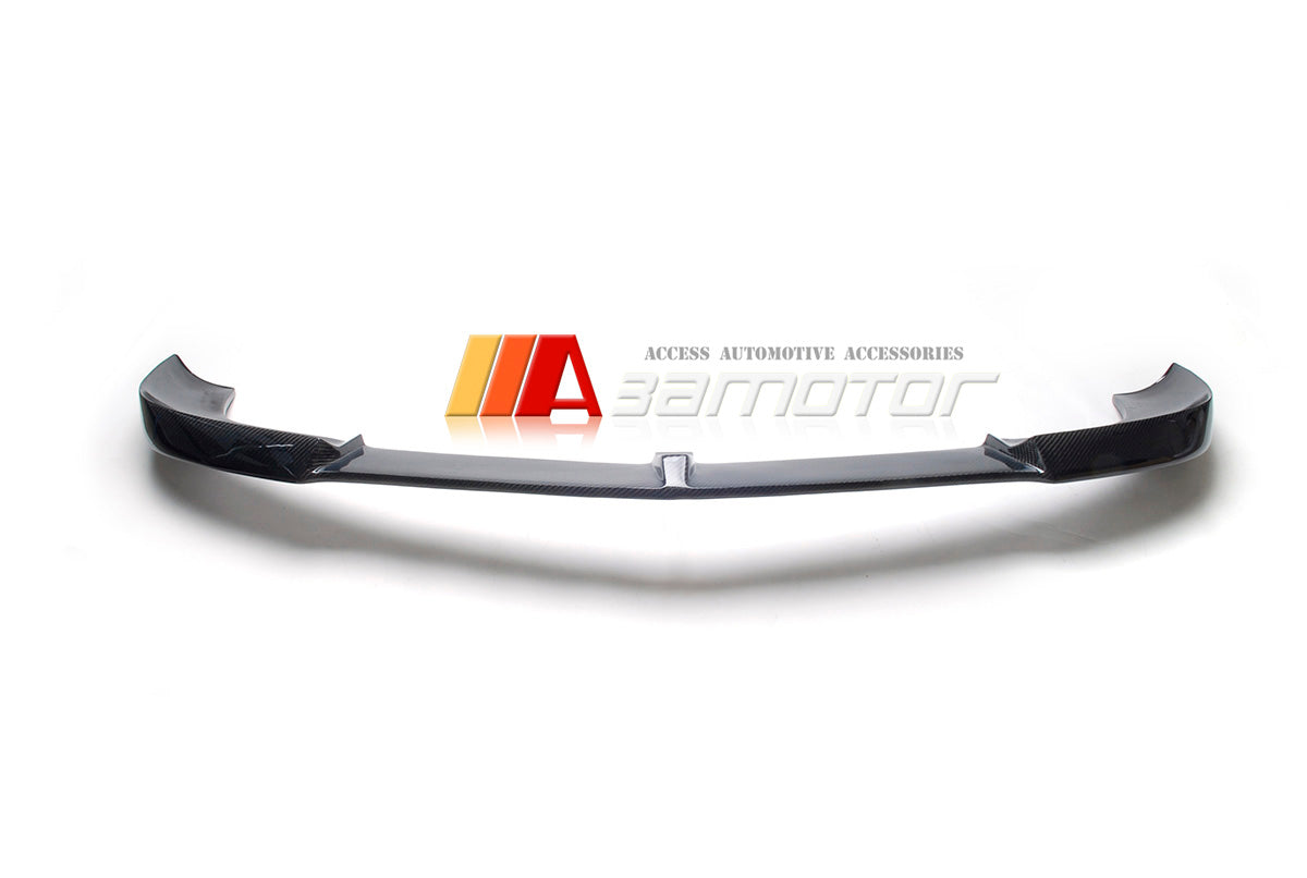 Carbon Fiber Front Bumper Lip Spoiler fit for 2010-2012 Mercedes W212 E-Class Pre-facelift AMG