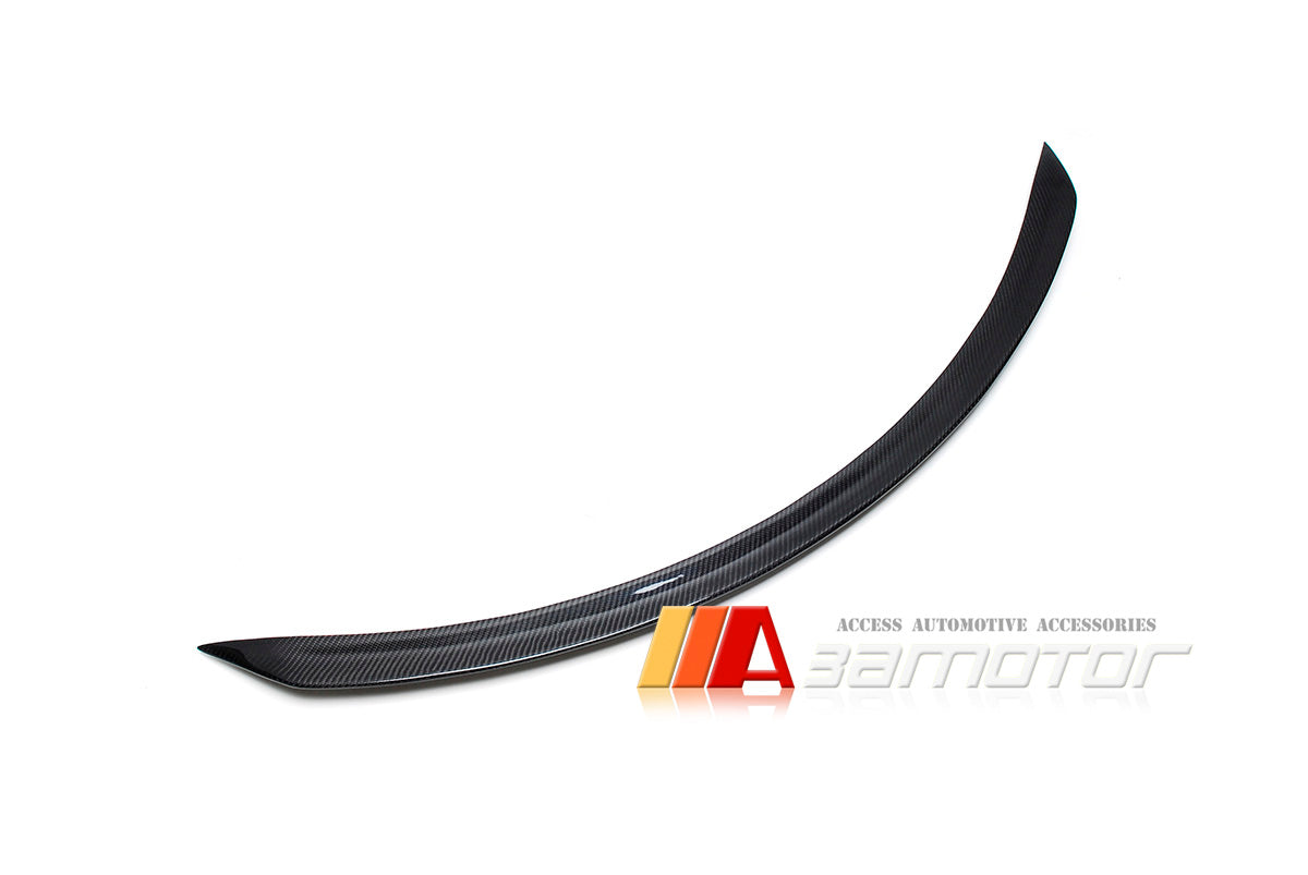 Carbon Fiber E1 Rear Trunk Spoiler Wing fits 2016-2021 Mercedes C205 C-Class Coupe