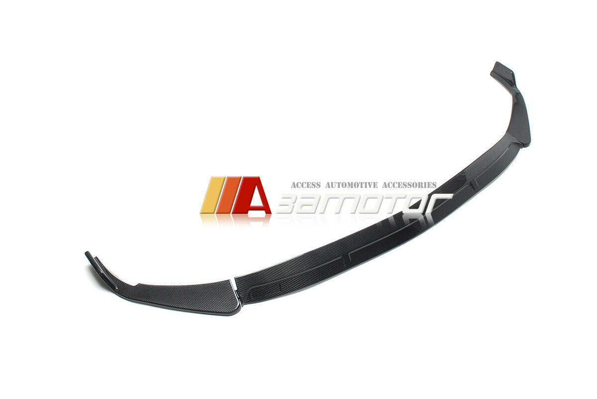 Carbon Fiber Front Bumper Lip Splitters 3 PCS Set fit for 2022-2023 Mercedes W206 C-Class AMG