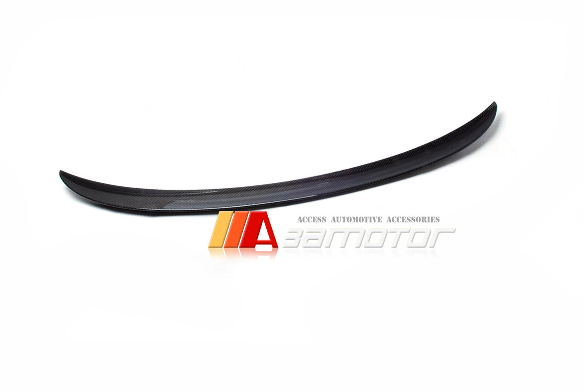 Carbon Fiber Rear Trunk Spoiler Wing fit for 2006-2010 BMW E90 3-Series Sedan