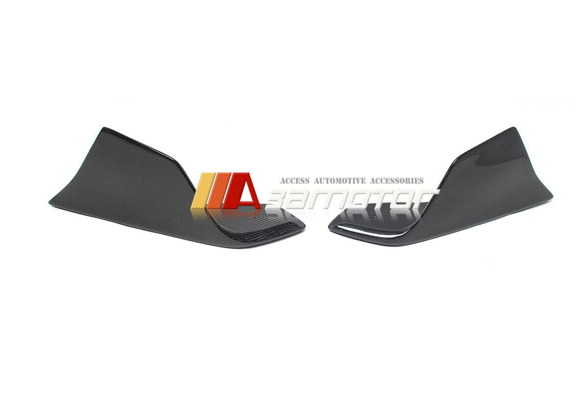 Carbon Fiber AG Rear Bumper Extension Side Spats fit for 2020-2025 Toyota Supra GR A90 / A91 MK5