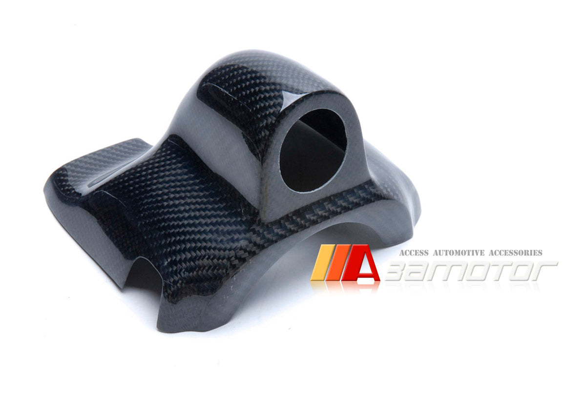 Steering Wheel Carbon Fiber Gauge Pod Single fits Mitsubishi Lancer Evolution EVO 7 / EVO 8 / EVO 9