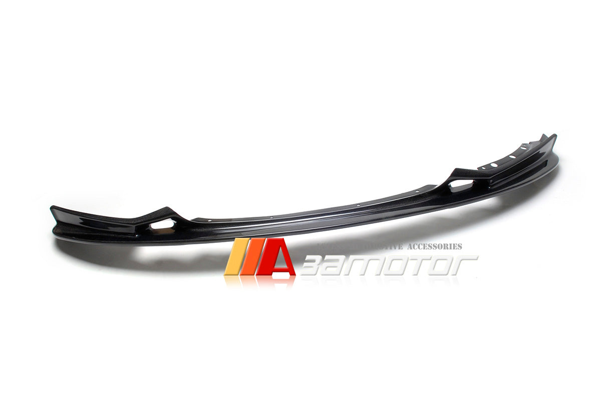 Carbon Fiber Front Bumper Lip Spoiler fit for 2014-2021 BMW F22 / F23 2-Series M Sport