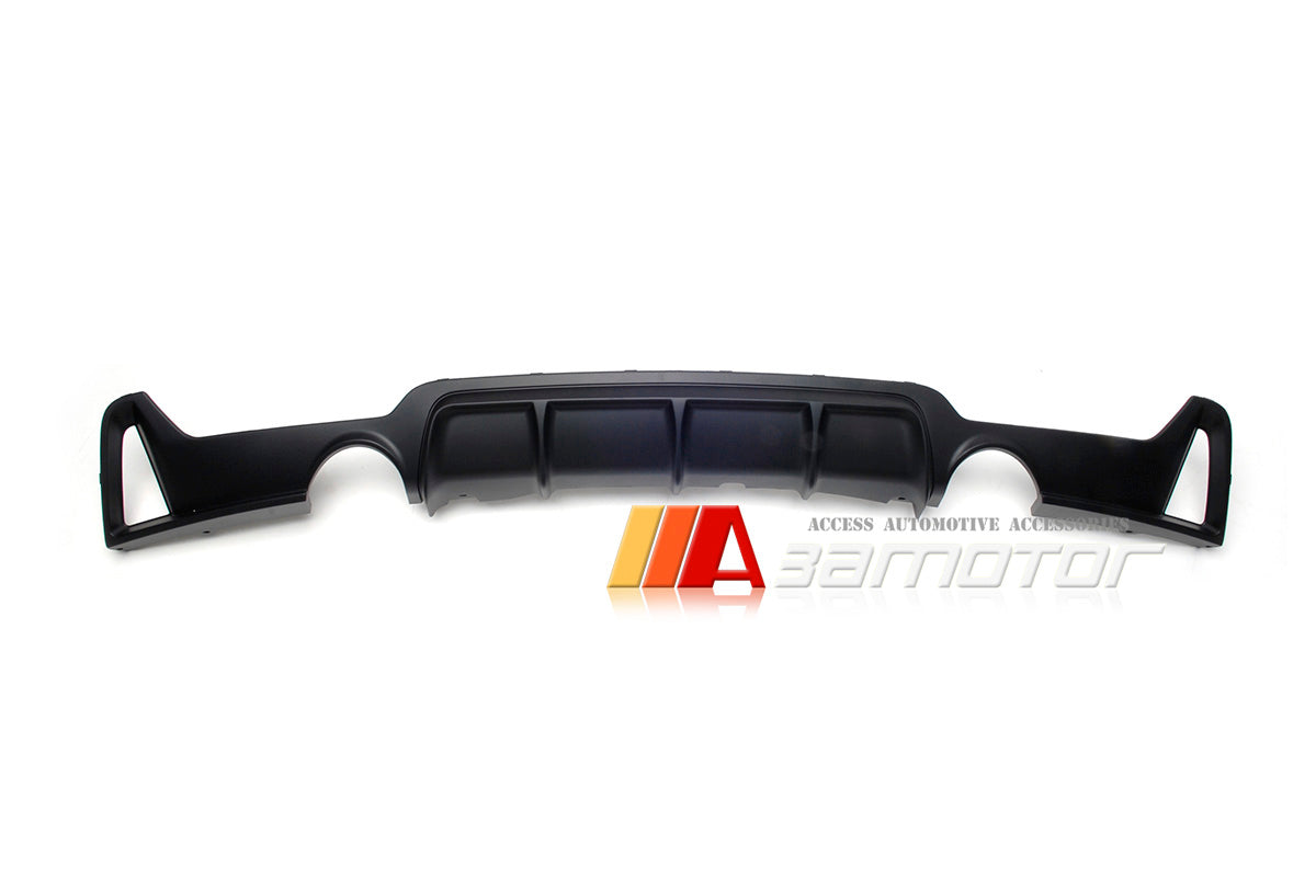 Rear Bumper MP PP Diffuser Dual fit for 2014-2019 BMW F32 / F33 / F36 4-Series M Sport