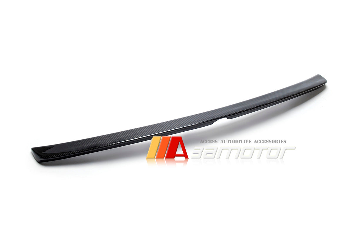Carbon Fiber Rear Trunk Spoiler Wing fits 2011-2018 Mercedes C218 CLS-Class Sedan