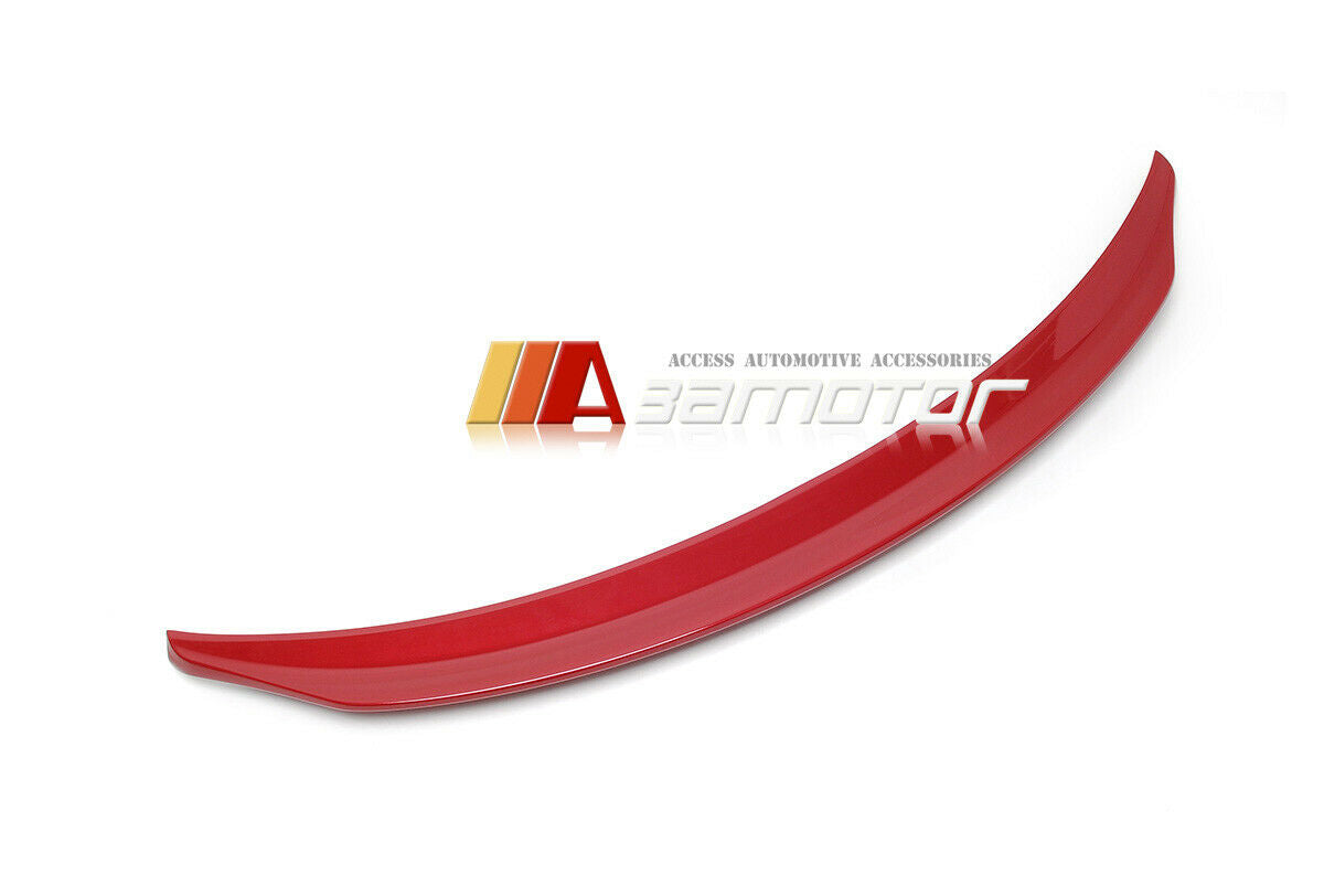 Duckbill Rear Trunk Spoiler Wing Sunset Red Metallic #PPMR fit for 2017-2023 Tesla Model 3