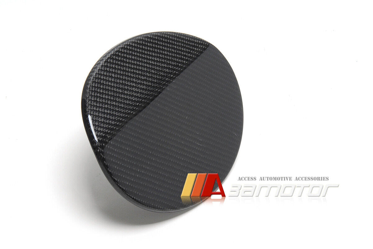 Carbon Fiber Gas Cap Fuel Door Trim Cover fit for 2015-2021 Subaru Impreza WRX / WRX STI