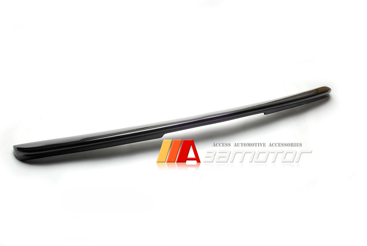 Carbon Fiber Rear Trunk Spoiler Wing fit for 2001-2007 Mercedes W203 C-Class Sedan