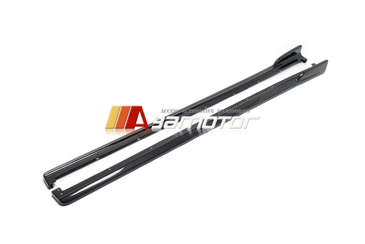 Carbon Fiber CS Side Skirt Extensions Set fit for Mitsubishi Lancer Evolution X EVO 10