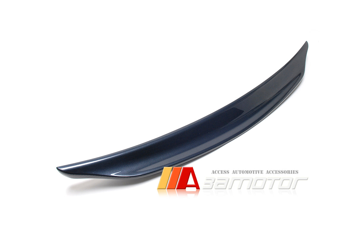 Duckbill Gray #61K Trunk Spoiler w/ Carbon Strip fit for 2015-2020 Subaru Impreza WRX / STI