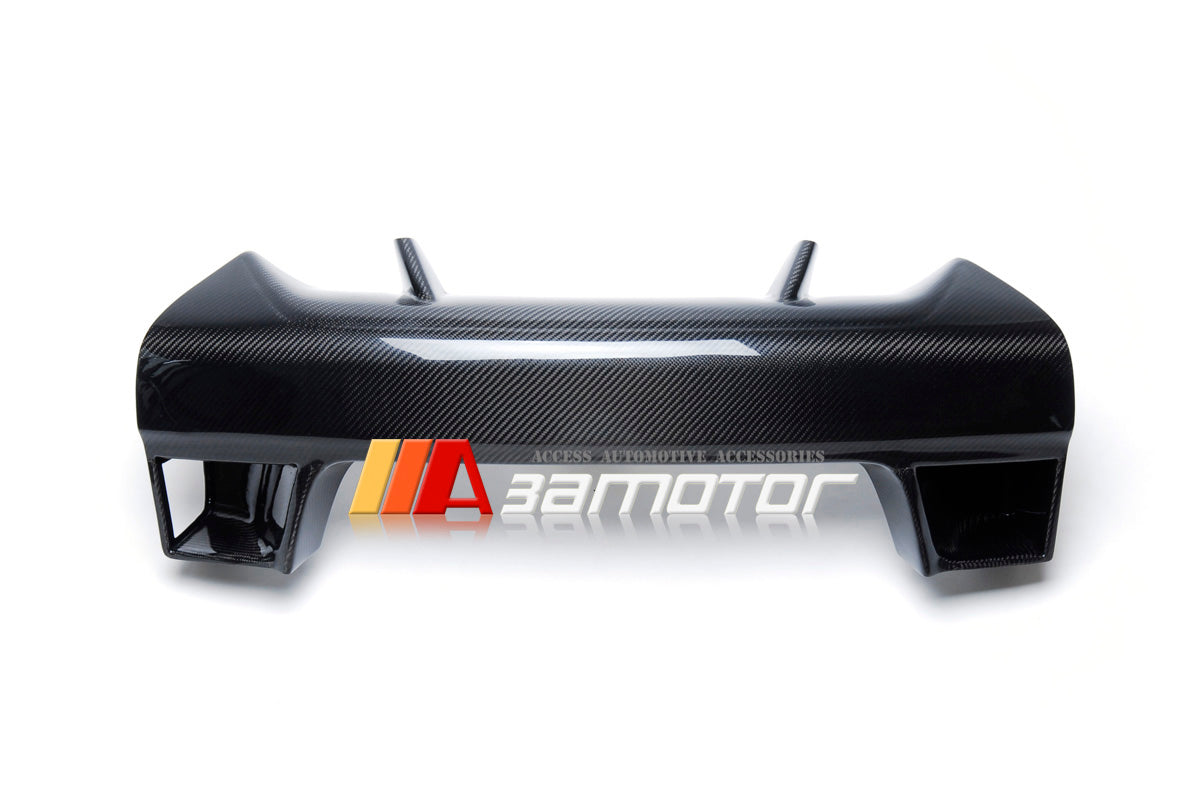 Carbon Fiber Front Bumper Center Grille Cover fit for 2008-2011 Nissan GT-R R35 CBA