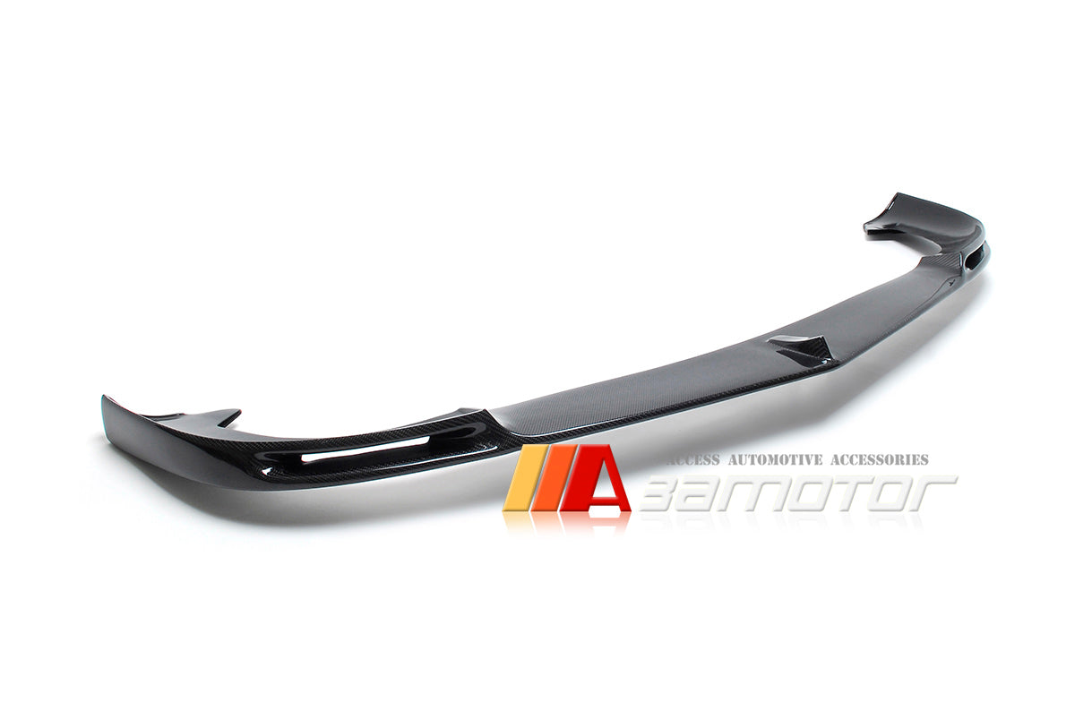 Carbon Fiber Front Bumpr Lip Spoiler fit for 2011-2013 Mercedes W218 CLS63 Pre-Facelift AMG