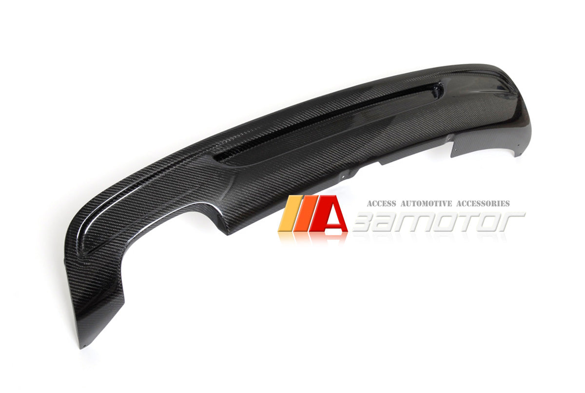 Carbon Fiber Rear Bumper Diffuser Single fit for 2008-2013 Series E82 / E88 1 Series M Sport