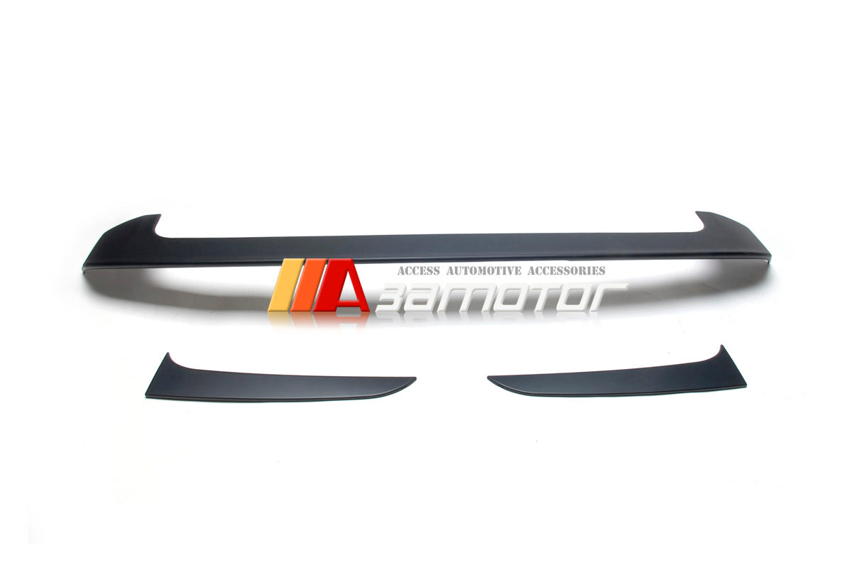 Matte Black Trunk Rear Roof Spoiler fit for 2012-2019 BMW F20 / F21 1-Series Hatchback