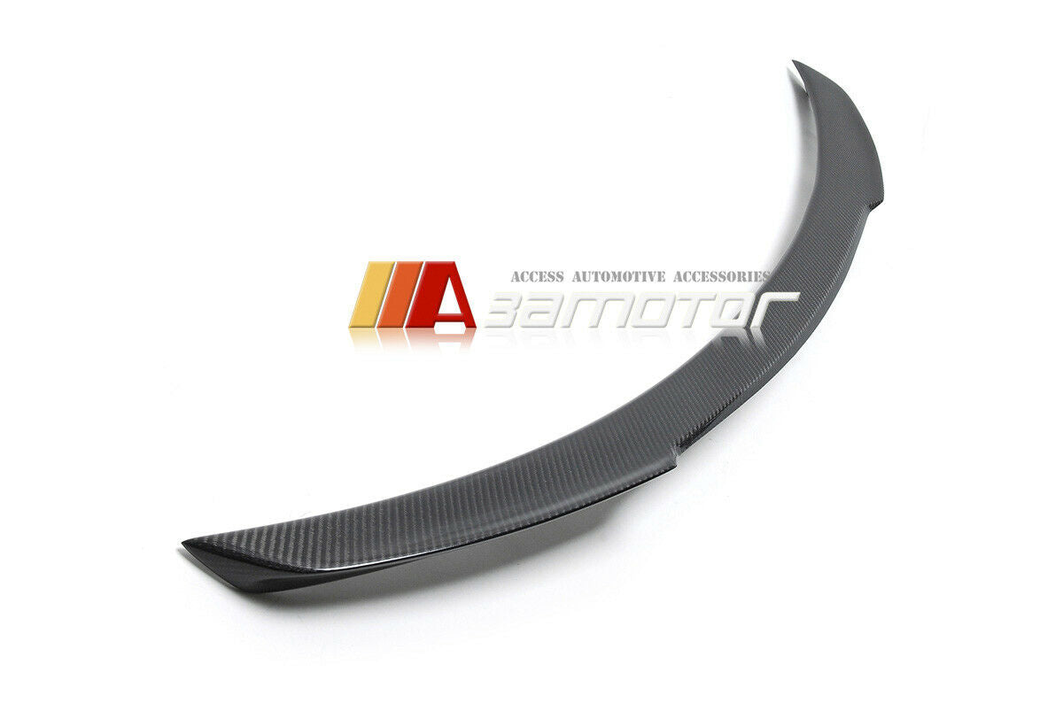 Carbon Fiber V Rear Trunk Spoiler Wing fit for 2022-2025 Mercedes W206 C-Class Sedan
