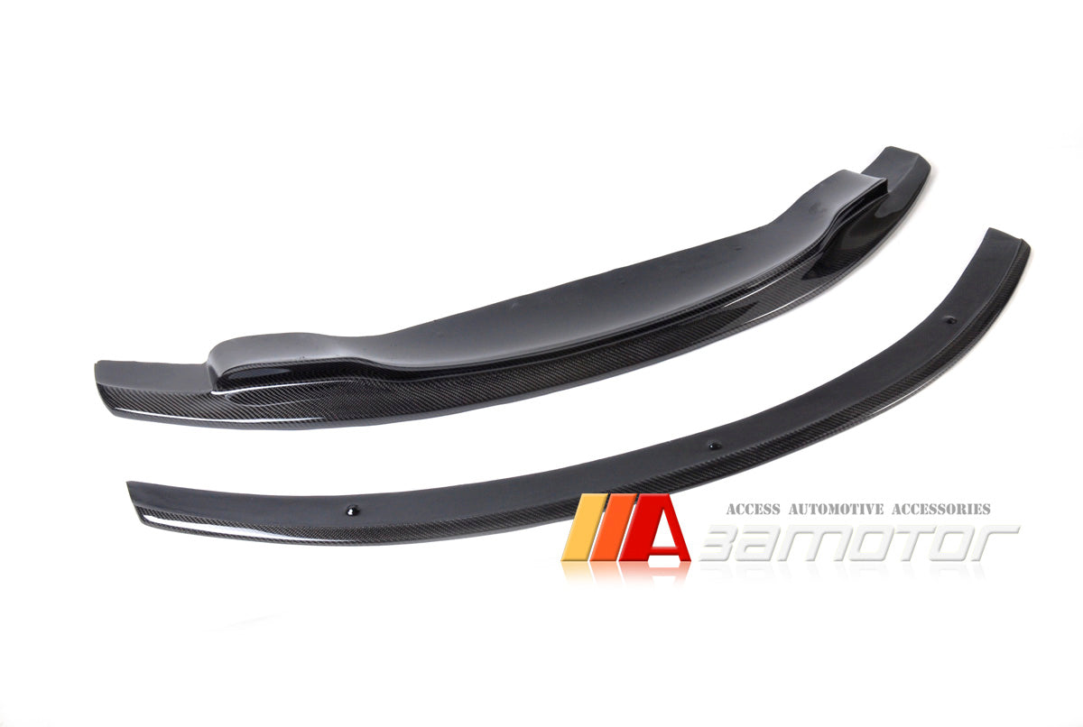 Carbon Fiber GTS Front Bumper Lip Spoiler 2 PCS fit for 2008-2013 BMW E90 M3 / E92 M3 / E93 M3