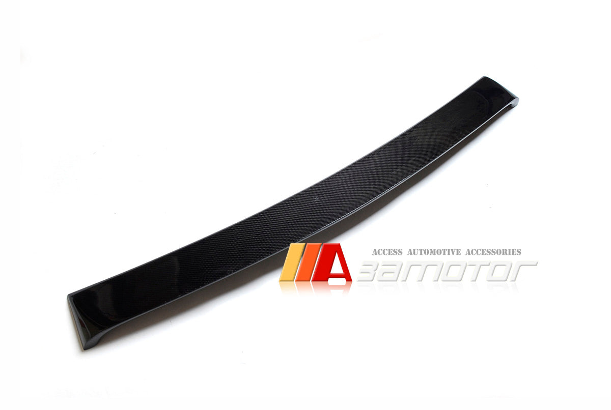 Carbon Fiber Roof Spoiler Wing fit for 2010-2016 Mercedes W212 E-Class Sedan