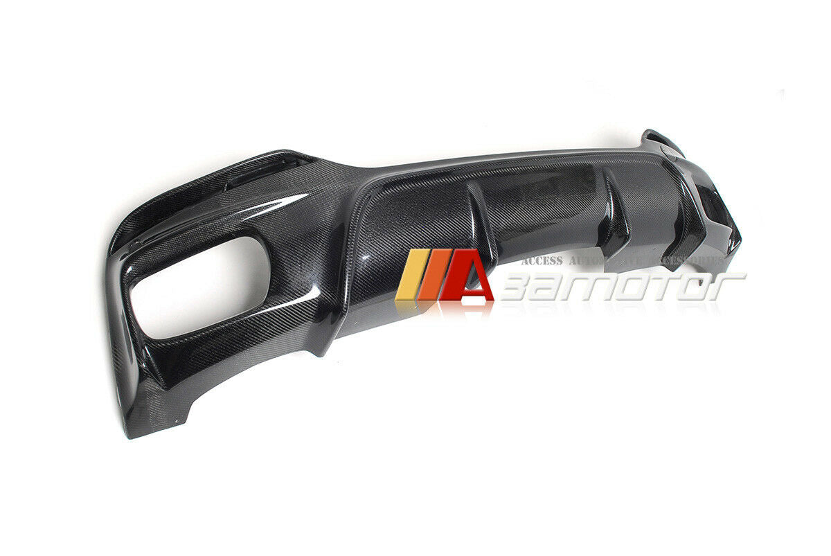 Carbon Fiber 3D Rear Bumper Diffuser fit for 2015-2019 BMW F16 X6 M Sport
