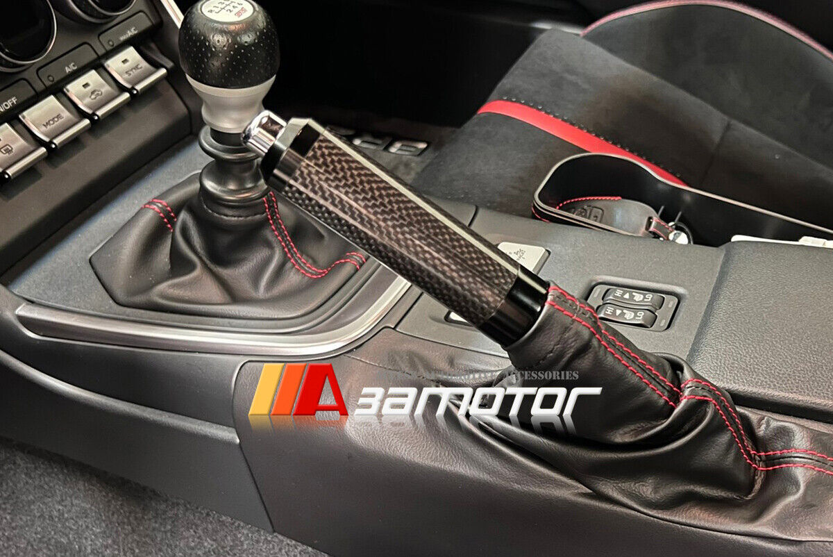 Dry Carbon Fiber Hand E-Brake Handle BLACK fit for 2022-2024 Toyota GR86 ZN8