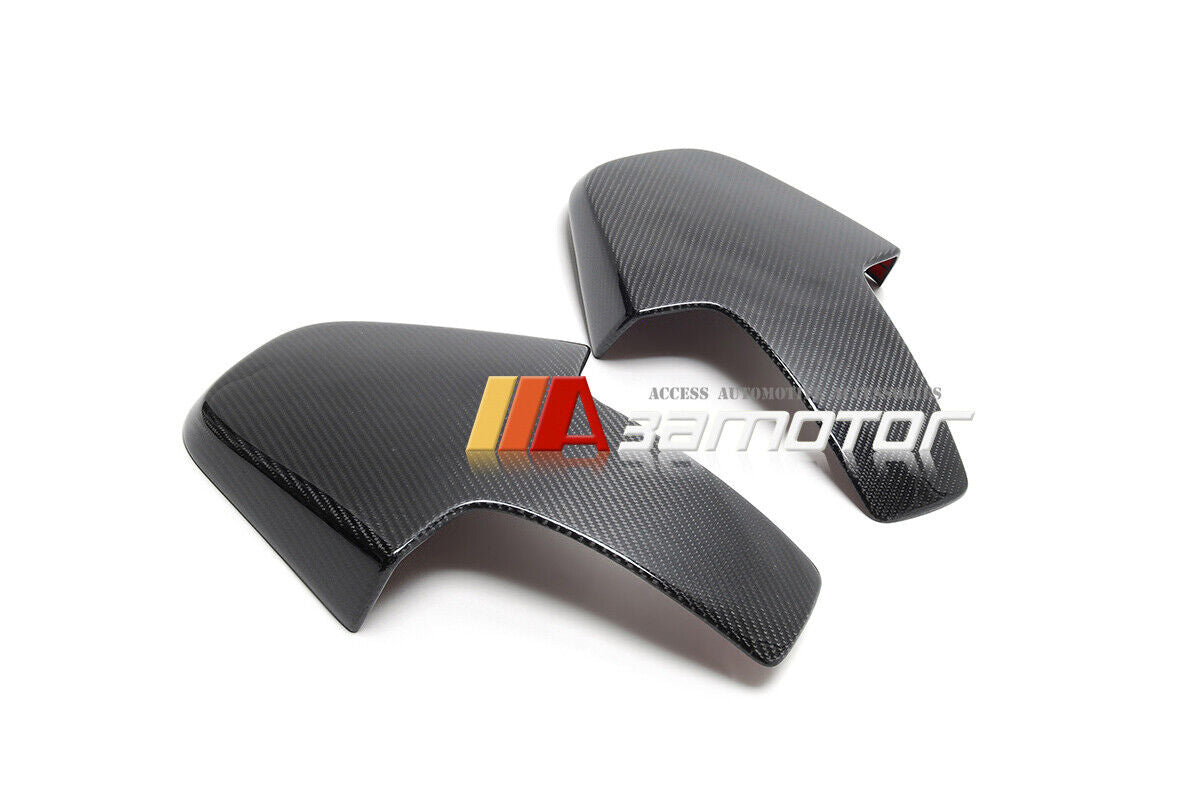 Carbon Fiber Front Seat Back Trim Cover Set fit for 2021-2025  BMW G82 M4 Coupe / G80 M3 Sedan