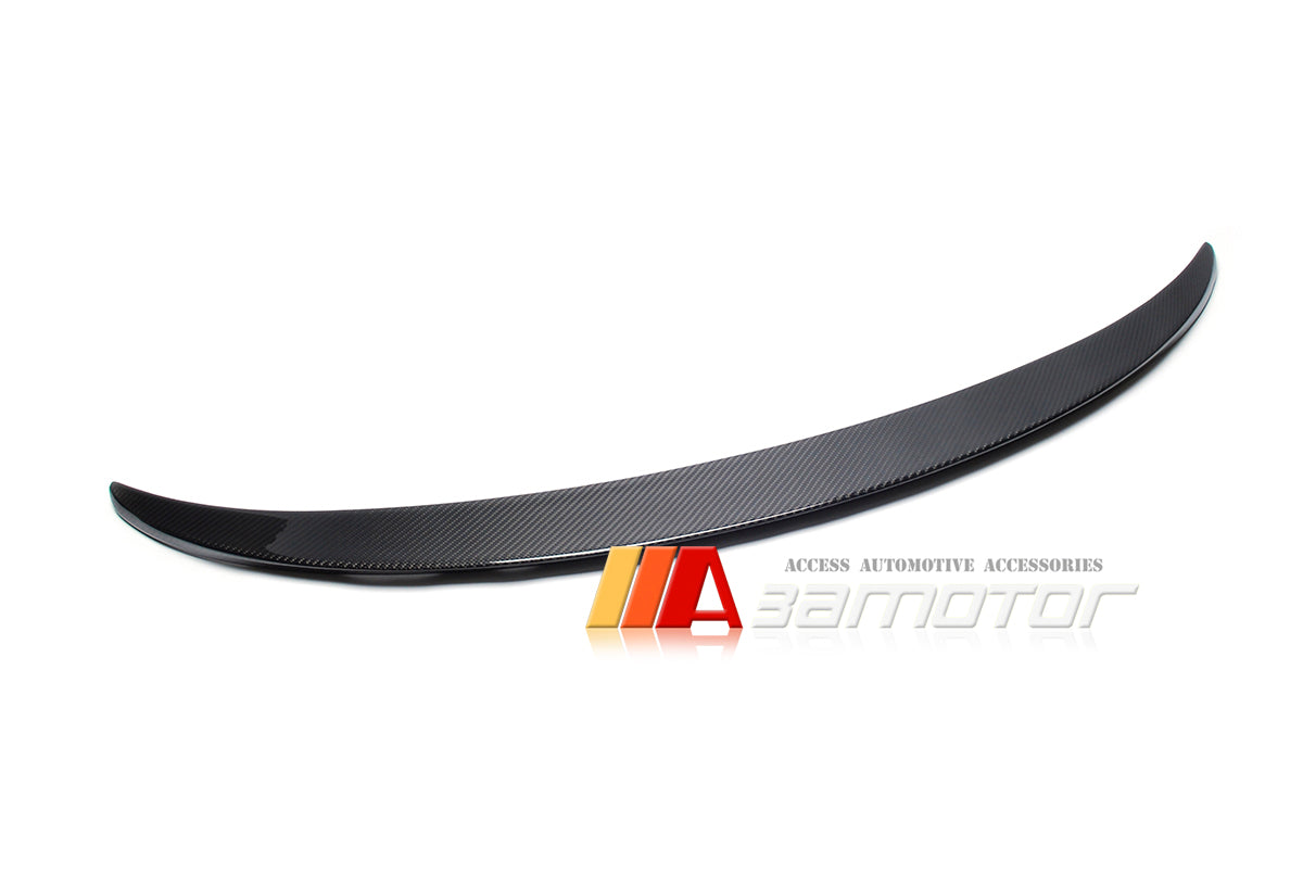Carbon Fiber Rear Trunk Spoiler Wing fits 2014-2018 Mercedes W117 CLA-Class Sedan