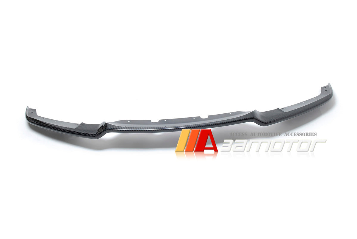 Carbon Fiber GA Front Bumper Lip Spoiler fit for 2012-2019 BMW F30 / F31 3-Series M Sport