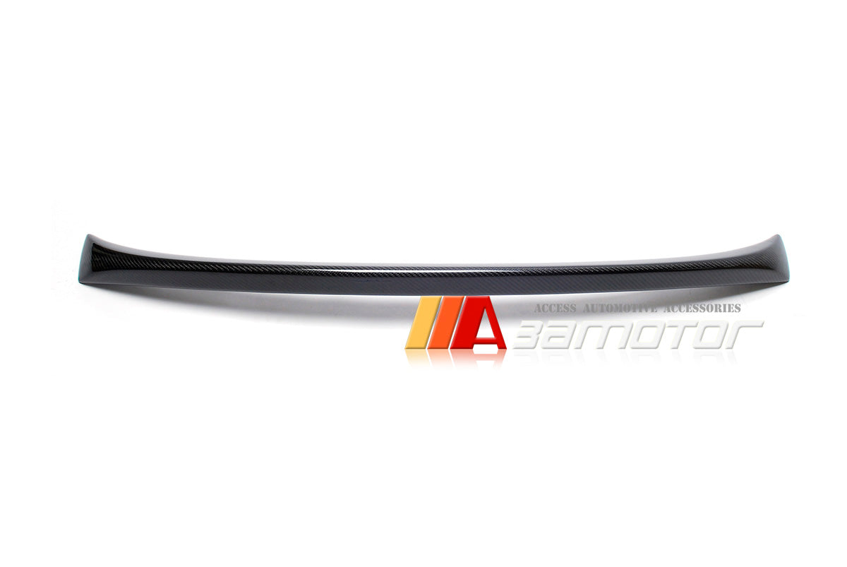 Carbon Fiber Rear Trunk Spoiler Wing fits 2005-2010 BMW E90 3-Series Sedan