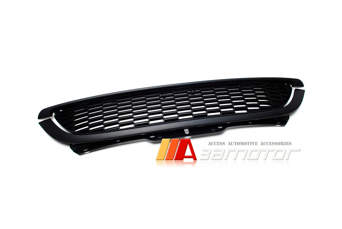 Matt Black Front Grille Set fit for 2010-2015 Mini Cooper & One LCI R55 / R56 / R57 / R58 / R59